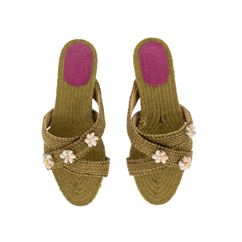 Khaki Shella Espadrilles
