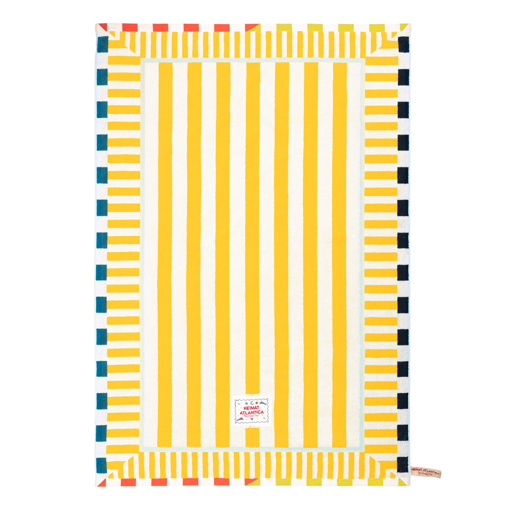 Towel Yellow "The Grand Tour"