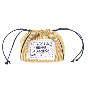 Pouch Camel Stripes "The Grand Tour"