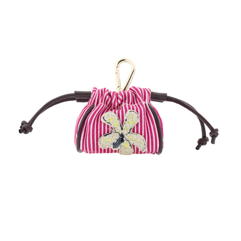 White Orchid Mini Pouch Pink