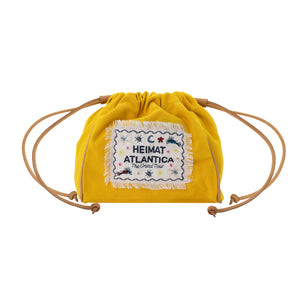 Pouch Yellow "The Grand Tour"