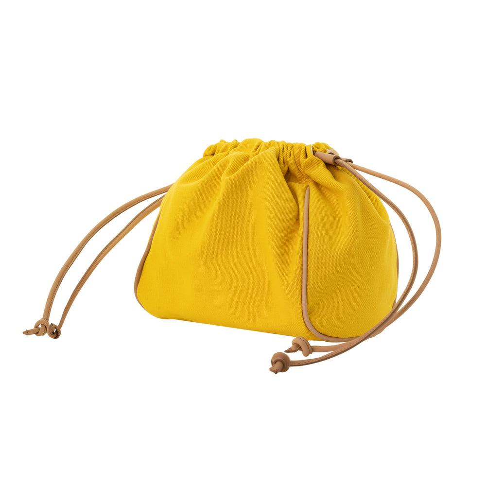 Pouch Yellow "The Grand Tour"