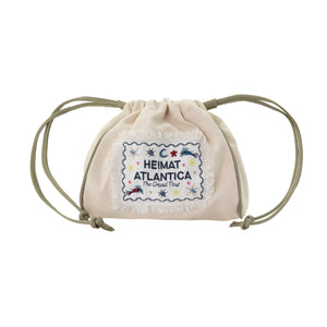 Pouch Ivory "The Grand Tour"