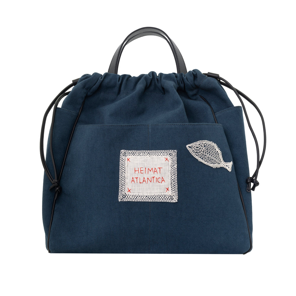Tote Denim "Camariñas" Fish