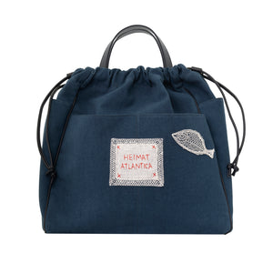 Tote Denim "Camariñas" Fish
