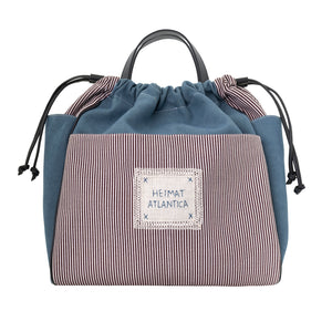 Tote Burgundy "Camariñas"