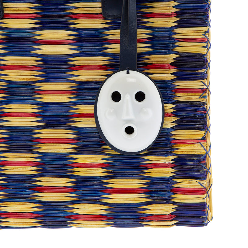 TOTE LARES TARTAN NAVY - One Unit