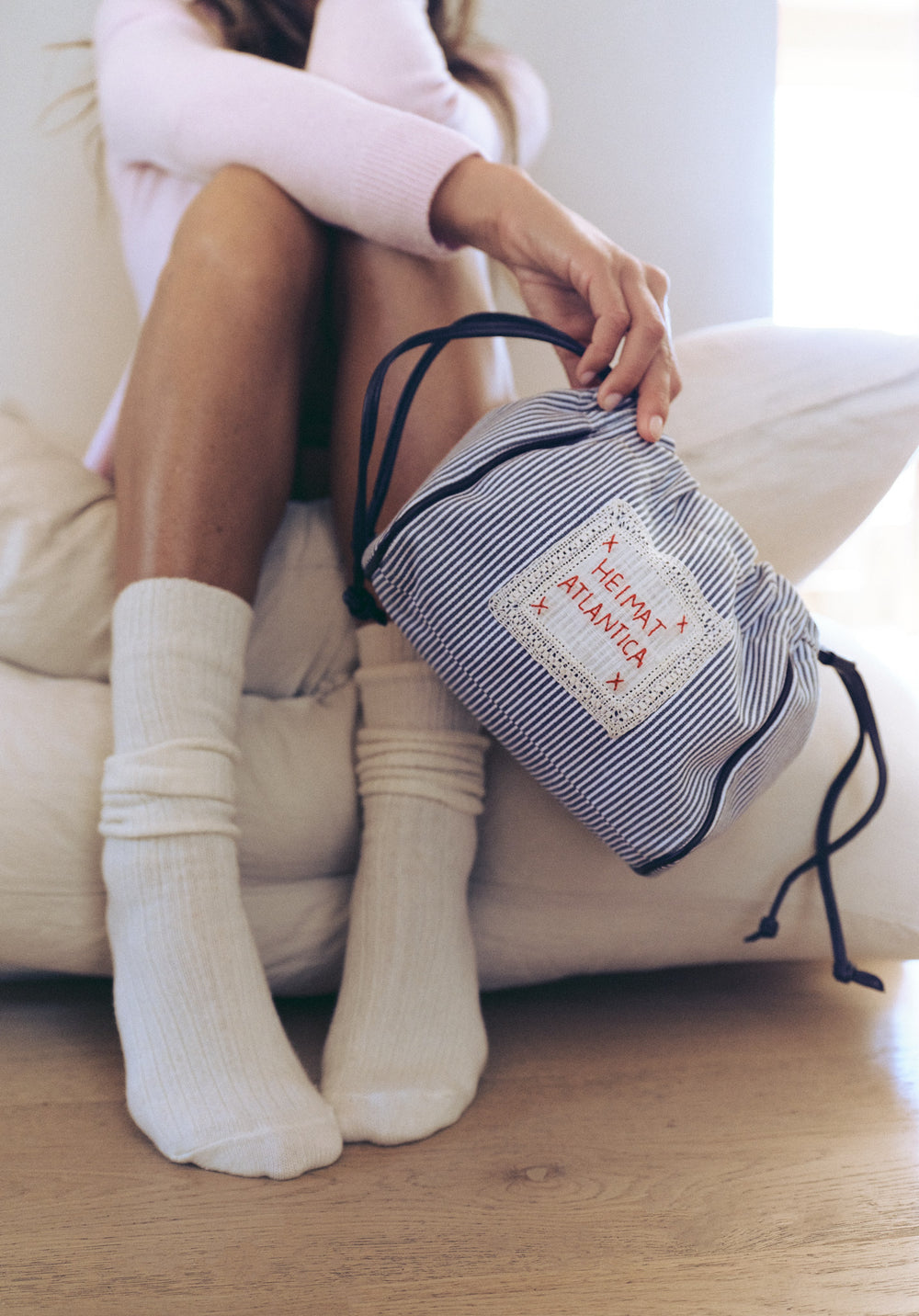 POUCH BLUE "Camariñas"