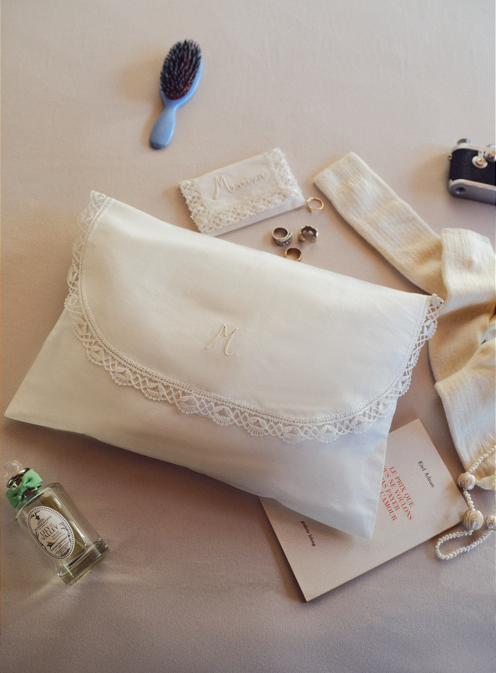 Camariñas Travel Set (initials in white)