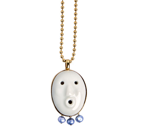 Lares Necklace White - Lasts units