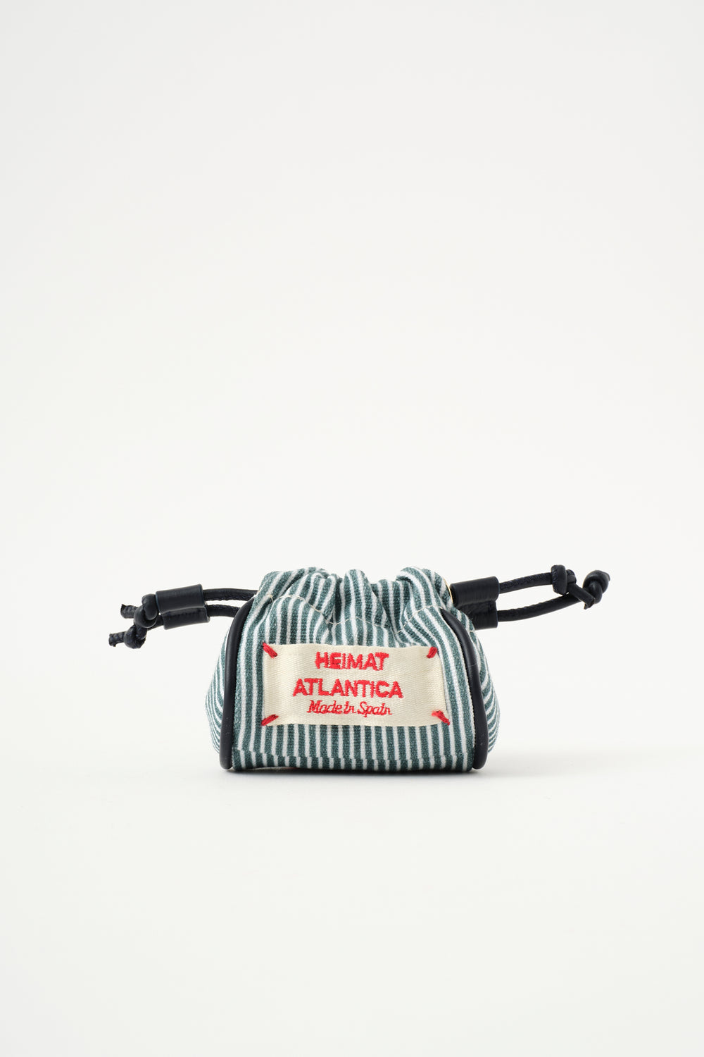 Mini Pouch Stripes Blue “Je T’aime”