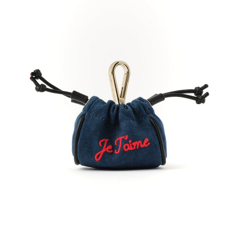 Mini Pouch Denim “Je t’aime”