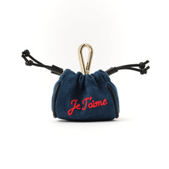 Mini Pouch Denim “Je t’aime”