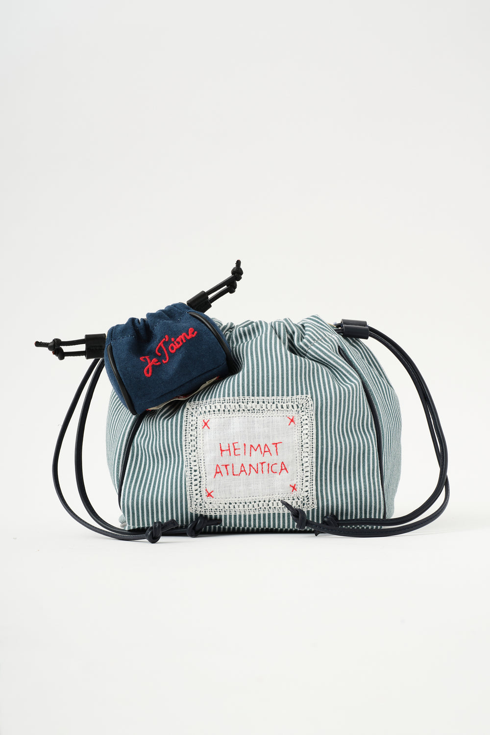 Mini Pouch Denim “Amor”