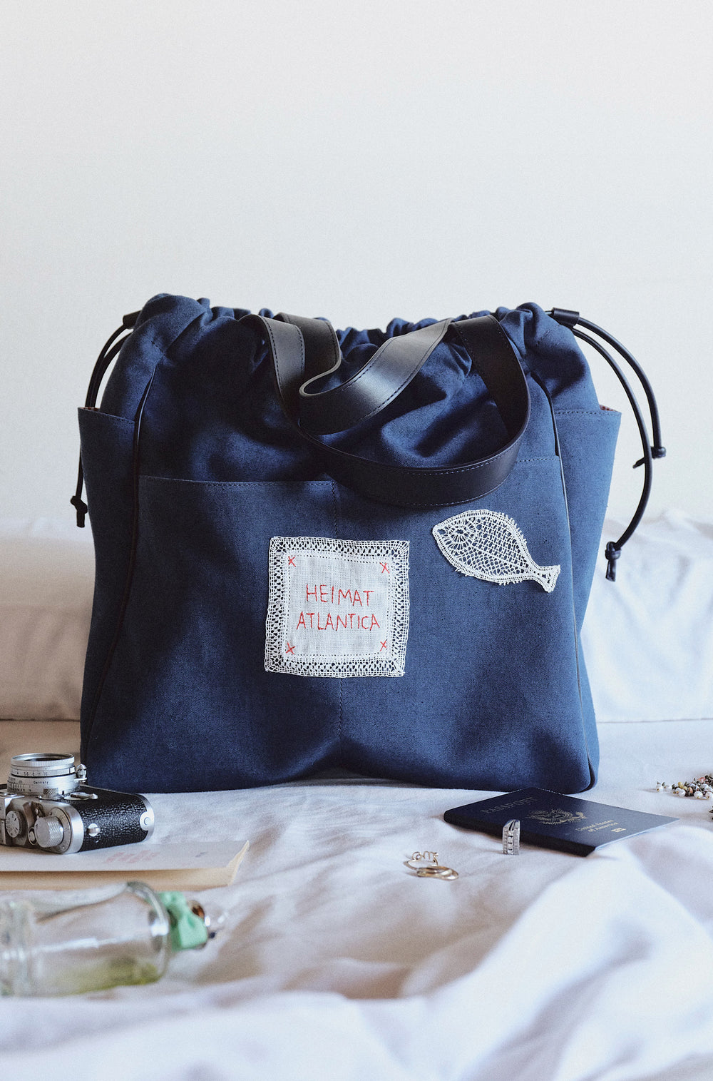 Tote Denim "Camariñas" Fish