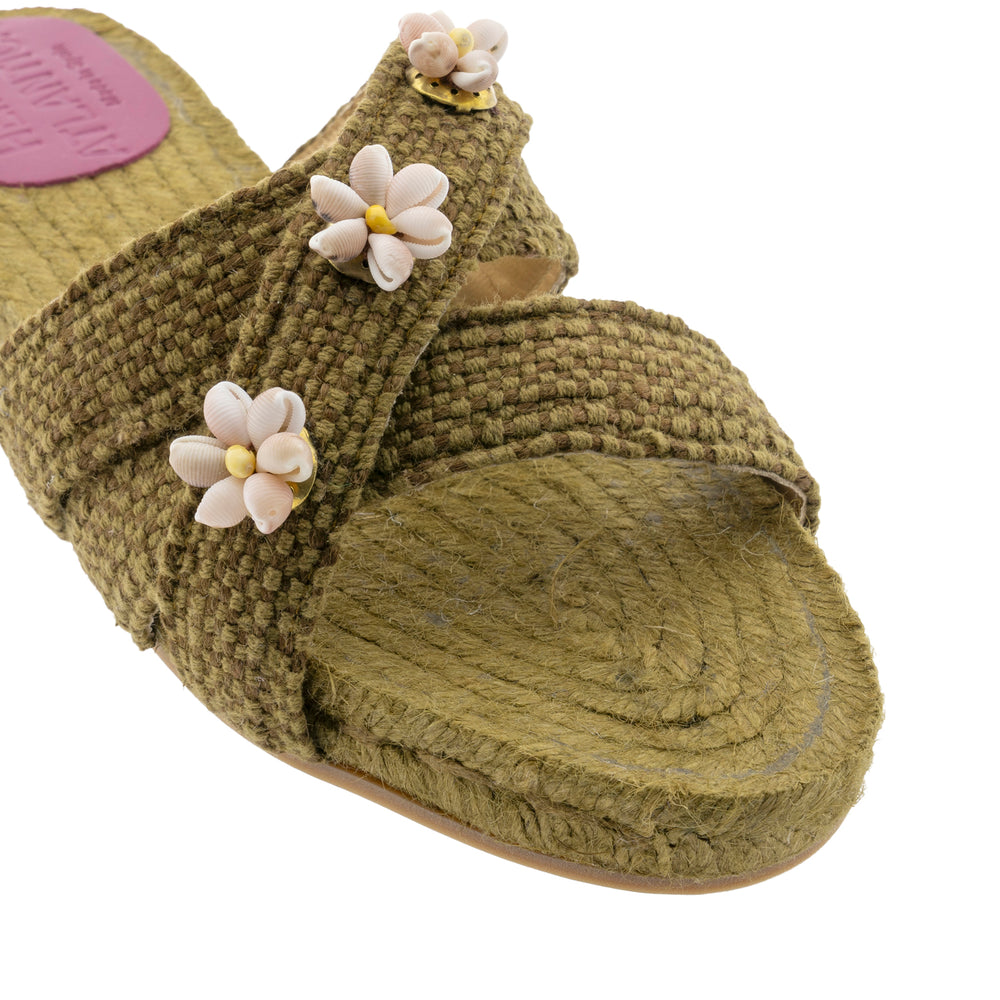 Khaki Shella Espadrilles