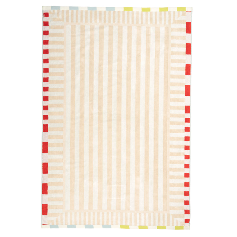 Towel Beige "The Grand Tour"