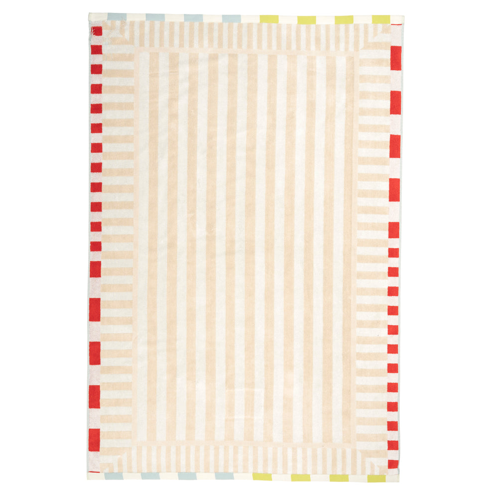 Towel Beige "The Grand Tour"