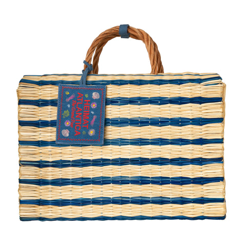BEACH BASKET NAVY 