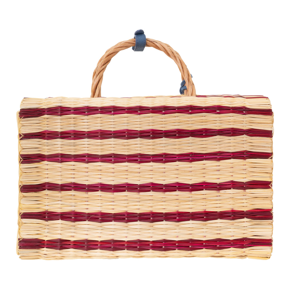 Beach Basket Red "The Grand Tour"