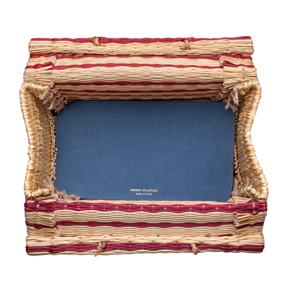 Beach Basket Red "The Grand Tour"