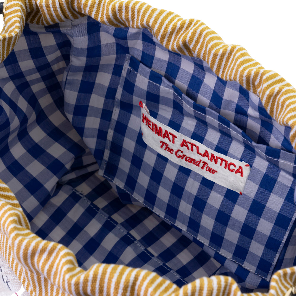 Pouch Camel Stripes "The Grand Tour"