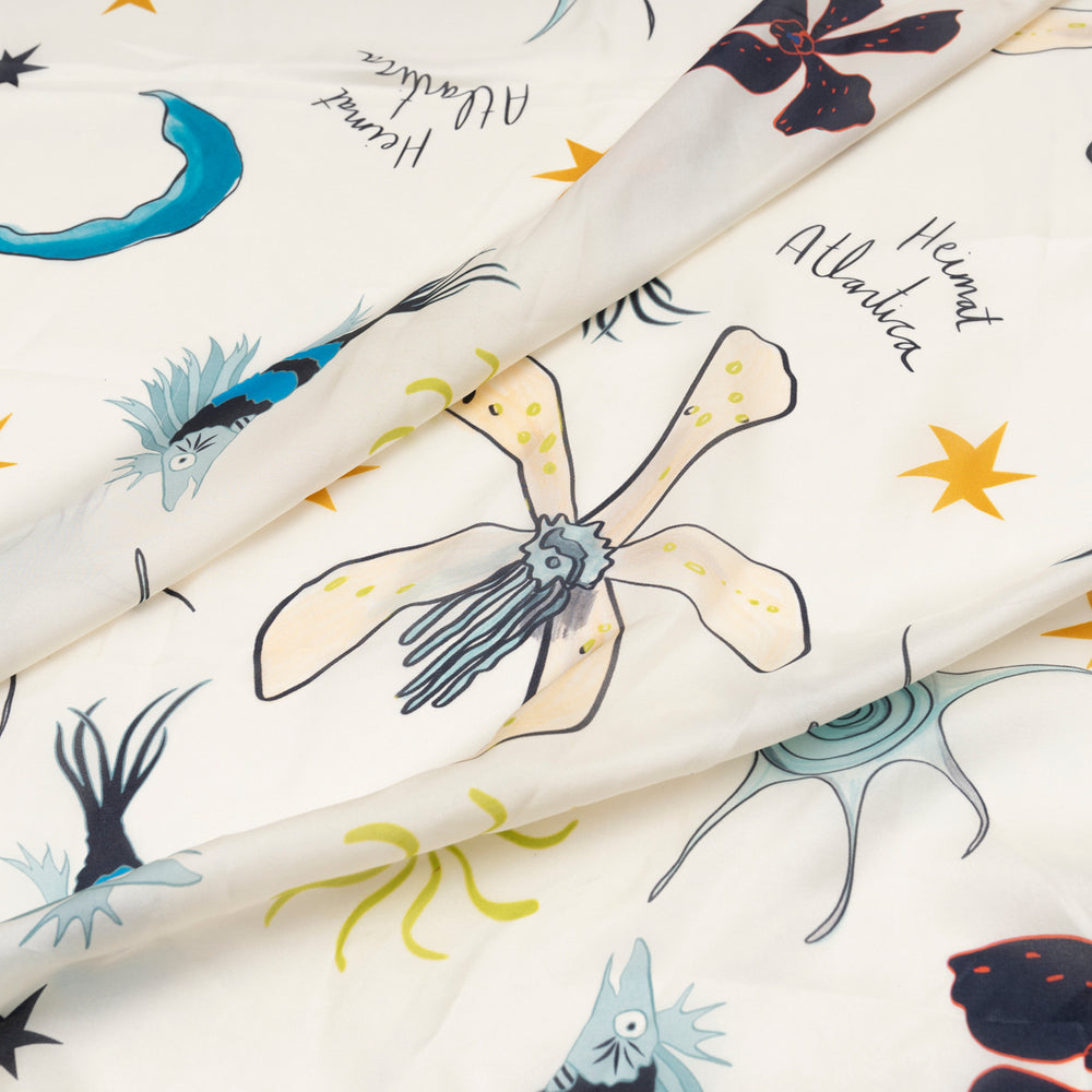 Headscarf Ivory "The Grand Tour"