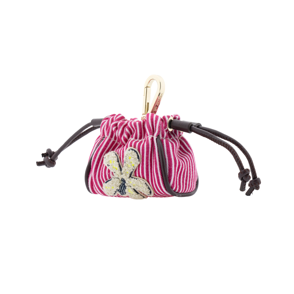 White Orchid Mini Pouch Pink