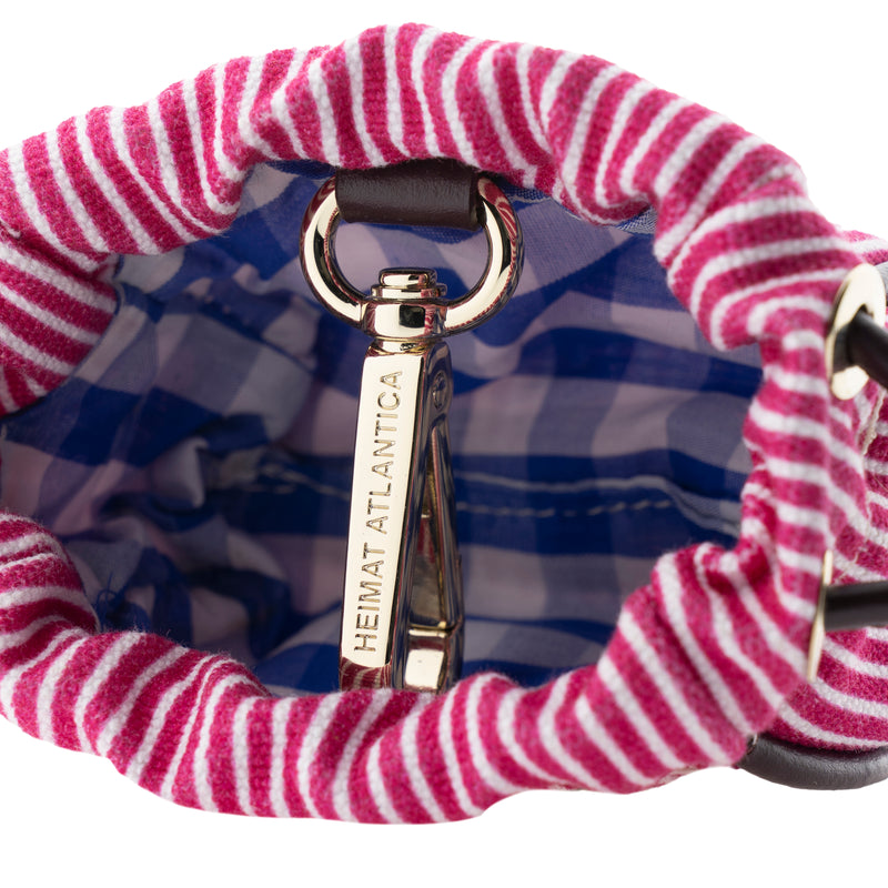 Burgundy Orchid Mini Pouch Pink