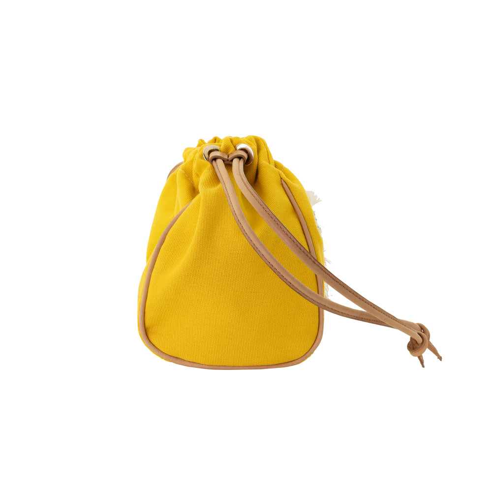 Pouch Yellow "The Grand Tour"