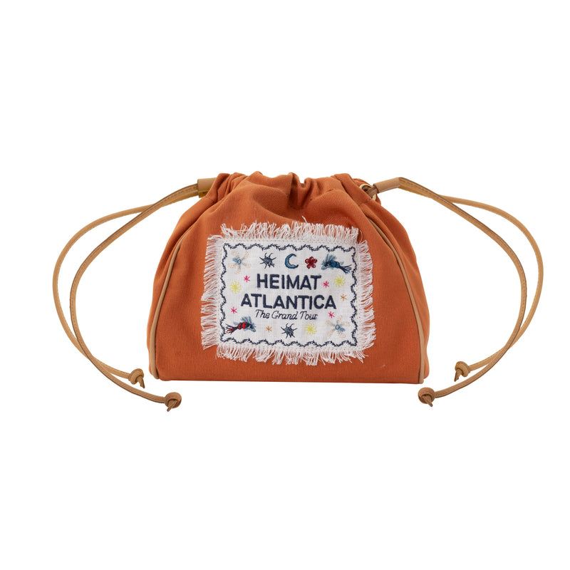 Pouch Terracota "The Grand Tour"