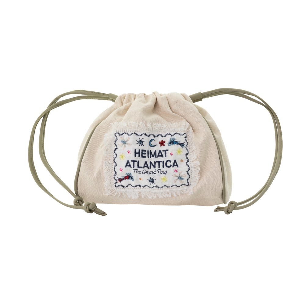 Pouch Ivory "The Grand Tour"