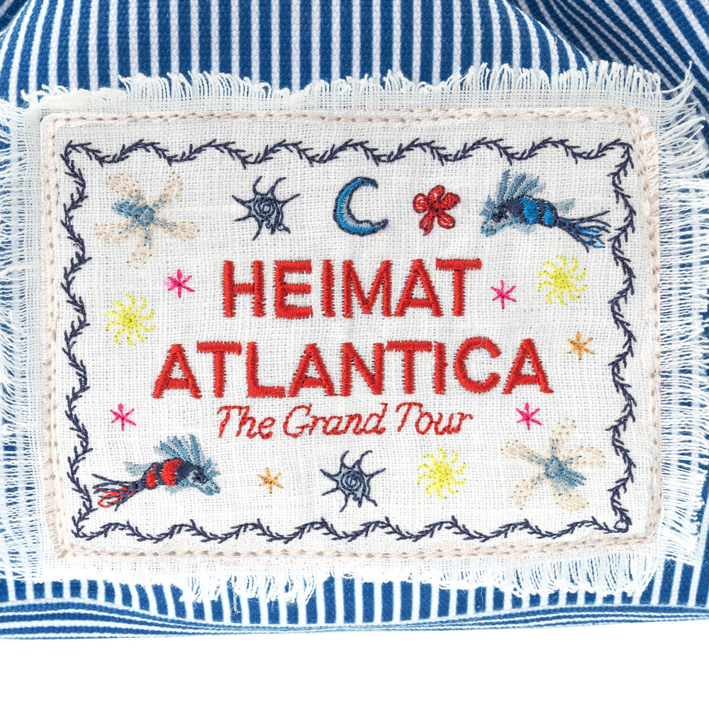 Pouch Blue "The Grand Tour"