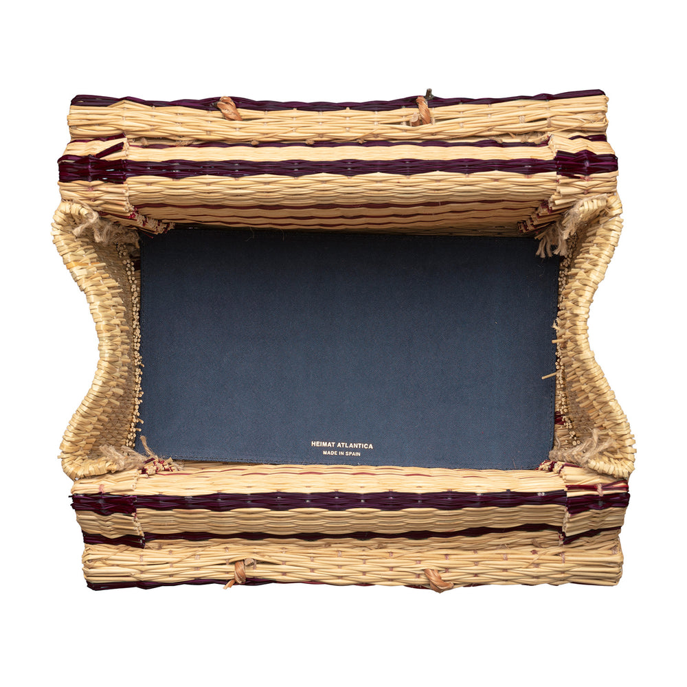 BEACH BASKET PLUM - LAST UNIT