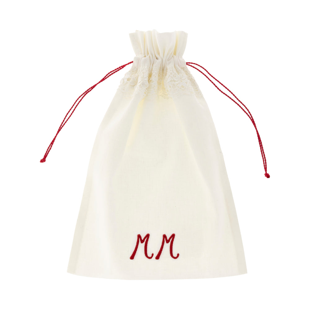 Camariñas Lingerie Bag (initials in red)