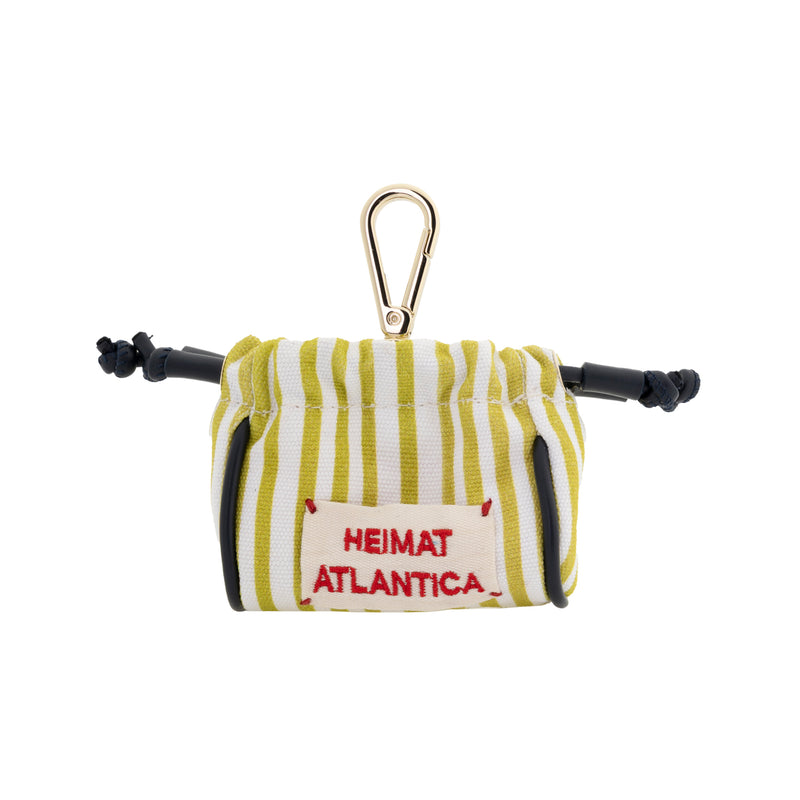 White Orchid Mini Pouch Lime
