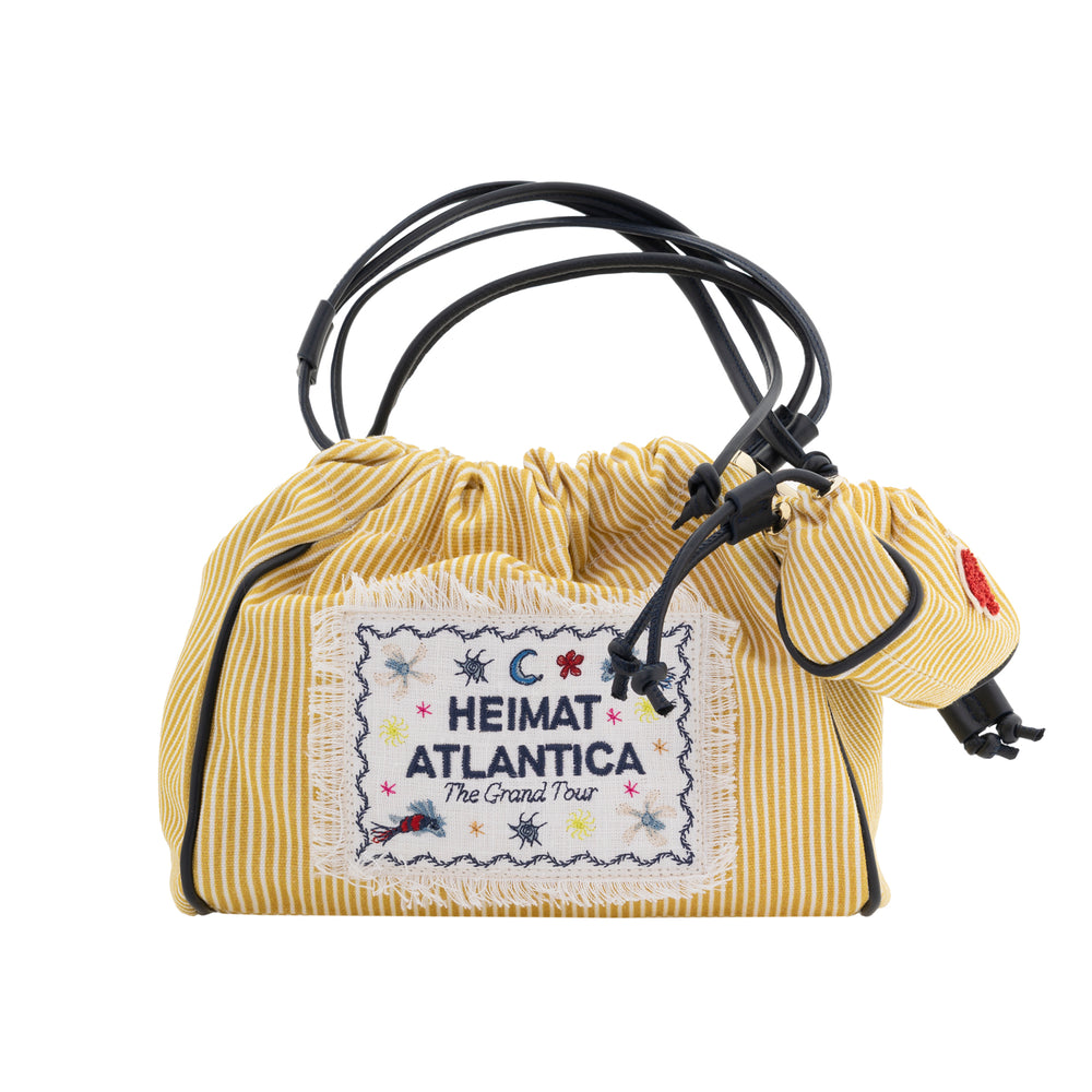 Your Initial Mini Pouch Camel