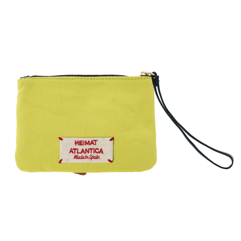White Orchid Wallet Lime S