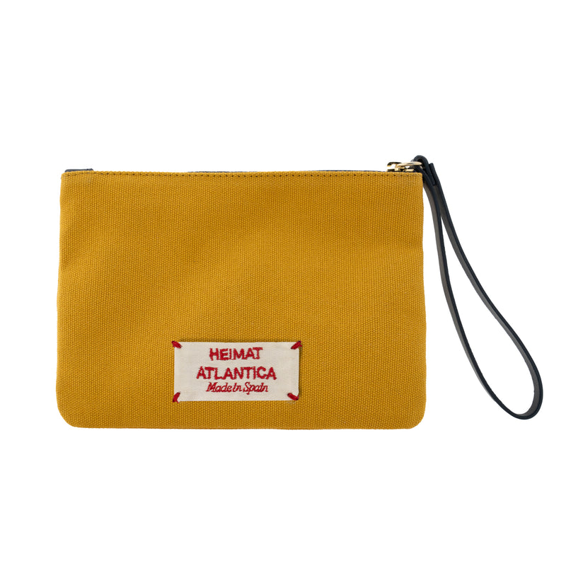 Burgundy Orchid Wallet Mustard L