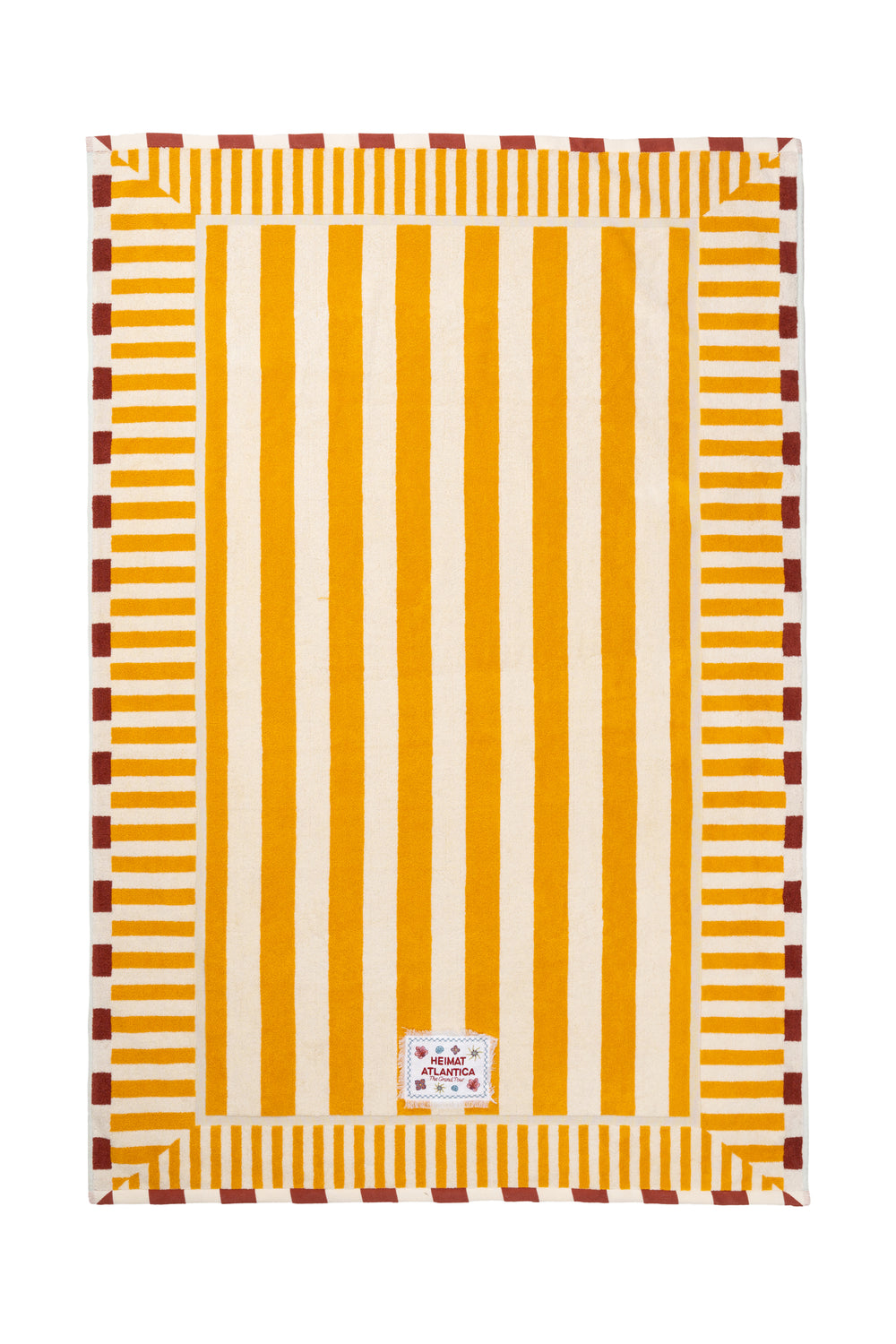 Towel Yellow "The Grand Tour" ss26