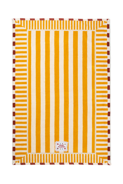 Towel Yellow "The Grand Tour" ss26