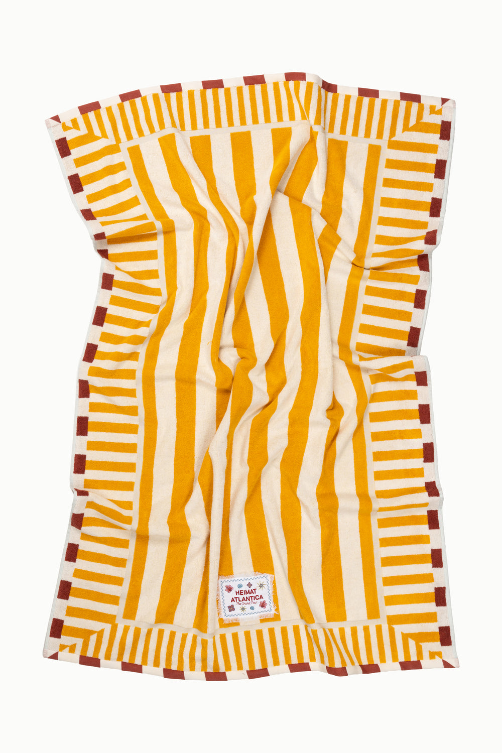 Towel Yellow "The Grand Tour" ss26