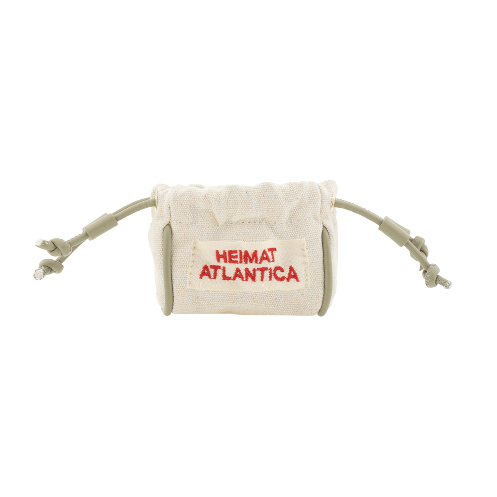 Burgundy Orchid Mini Pouch Ivory