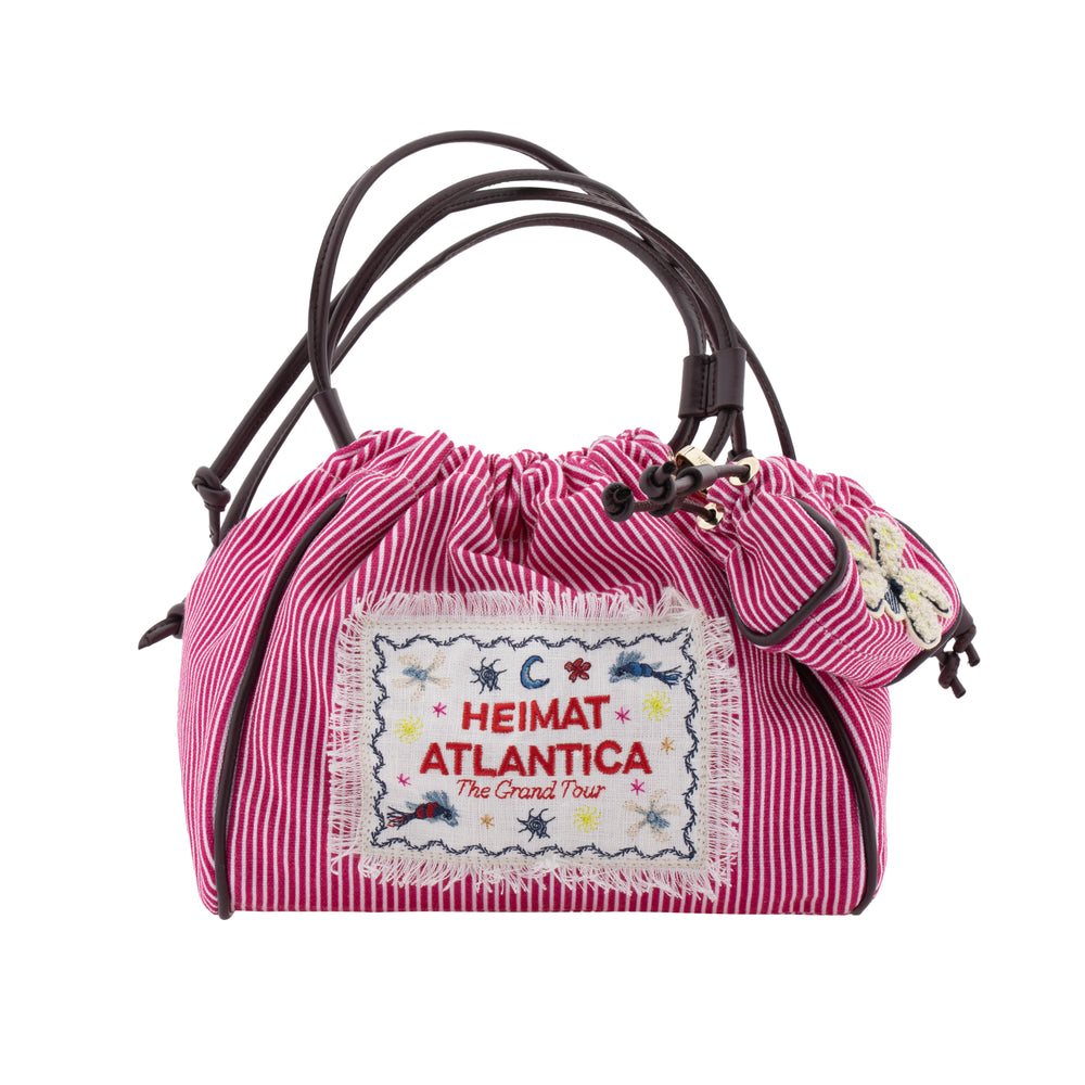 White Orchid Mini Pouch Pink