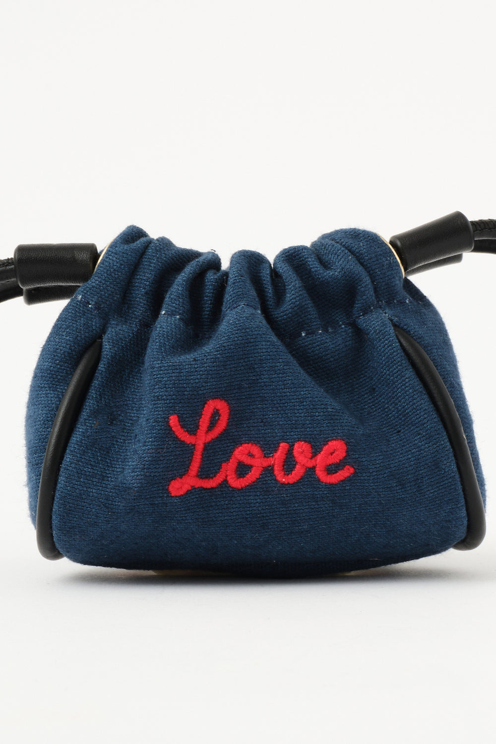 Mini Pouch Denim “Love”