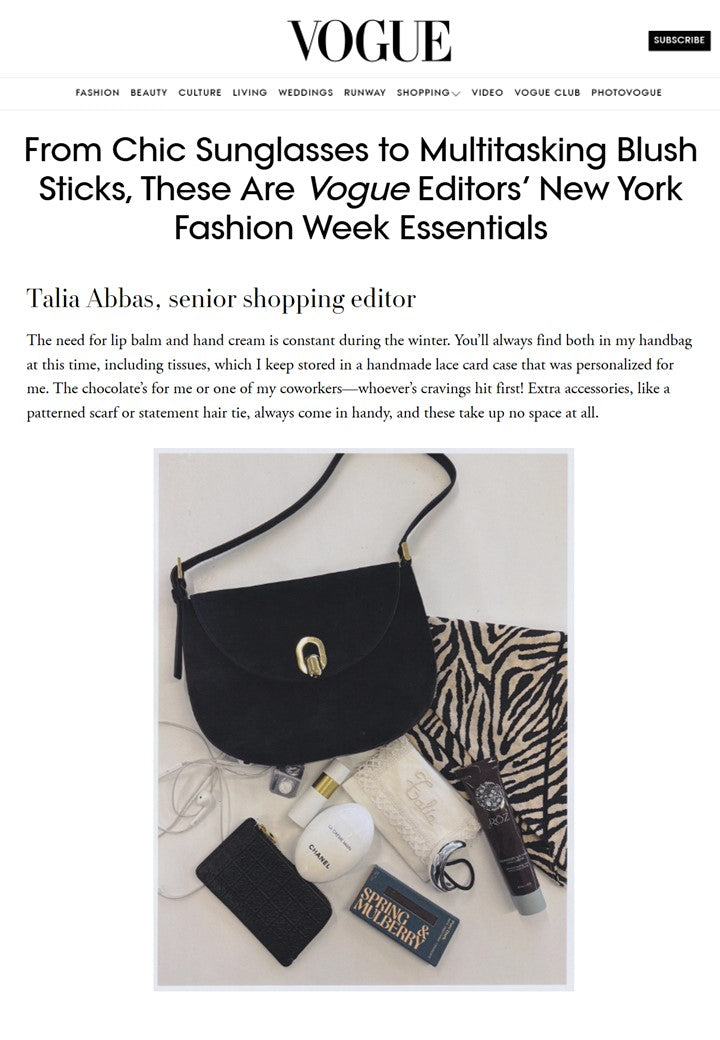 "Camariñas" Jewel Pouch  – Embroidered in White