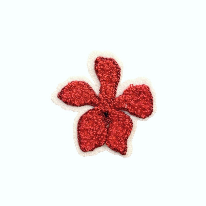 Burgundy Orchid Mini Pouch Mustard