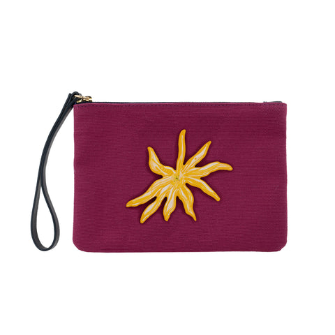 Sun Wallet Burgundy L