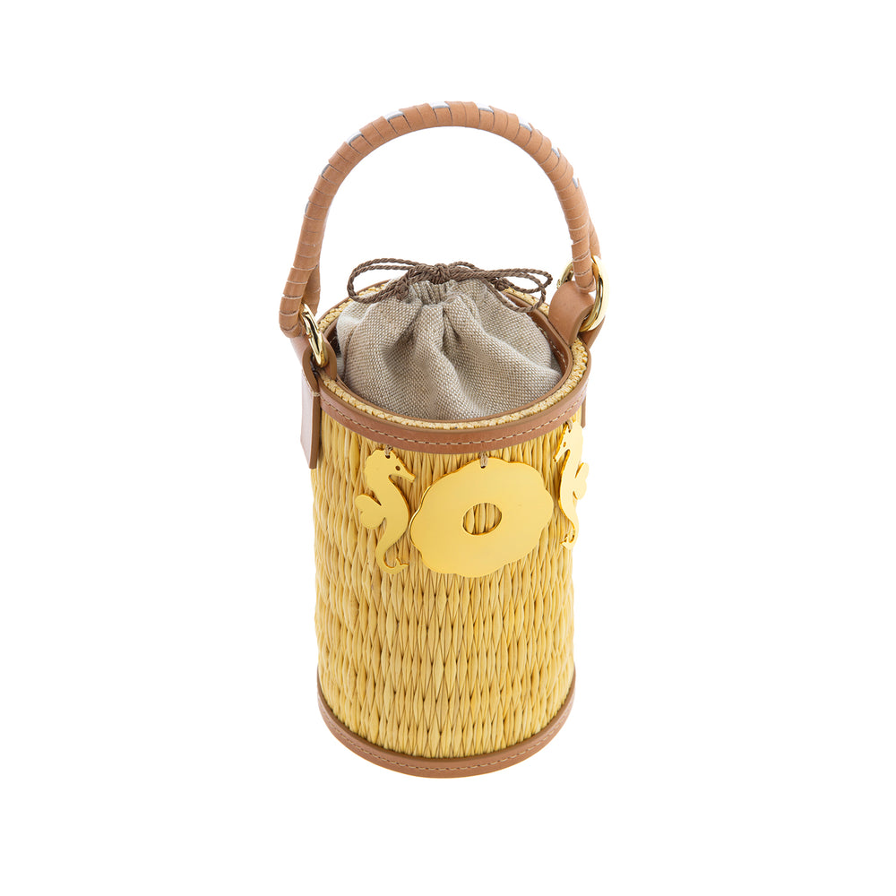 Cupid La Falaise Mini Cowhide Gold