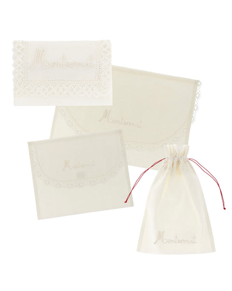 Camariñas Travel Set (embroidery in white)